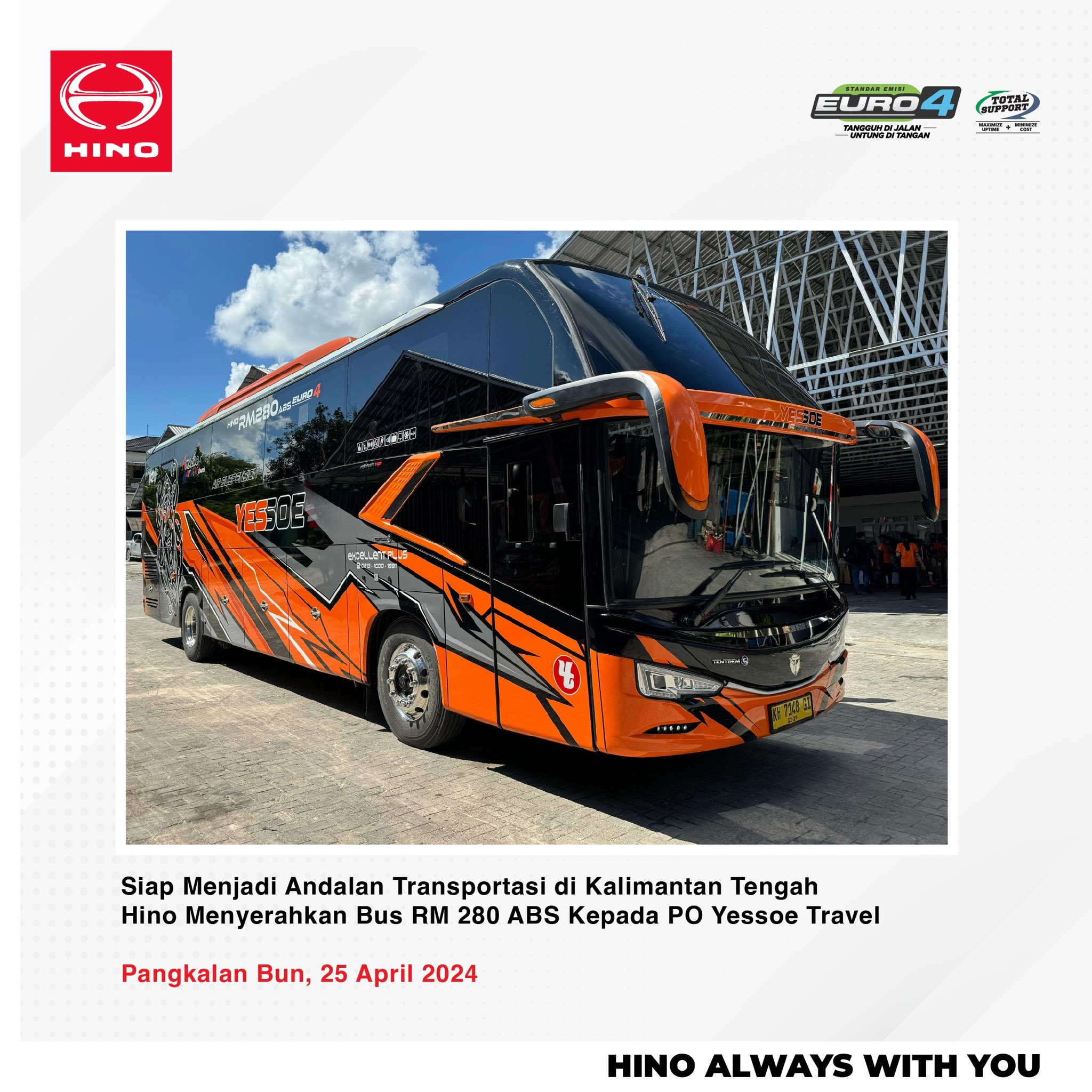 Harga Hino RK 280 55 Seat